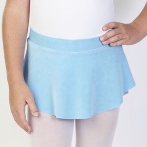 NWT SUFFOLK Light Blue Soft Skirt